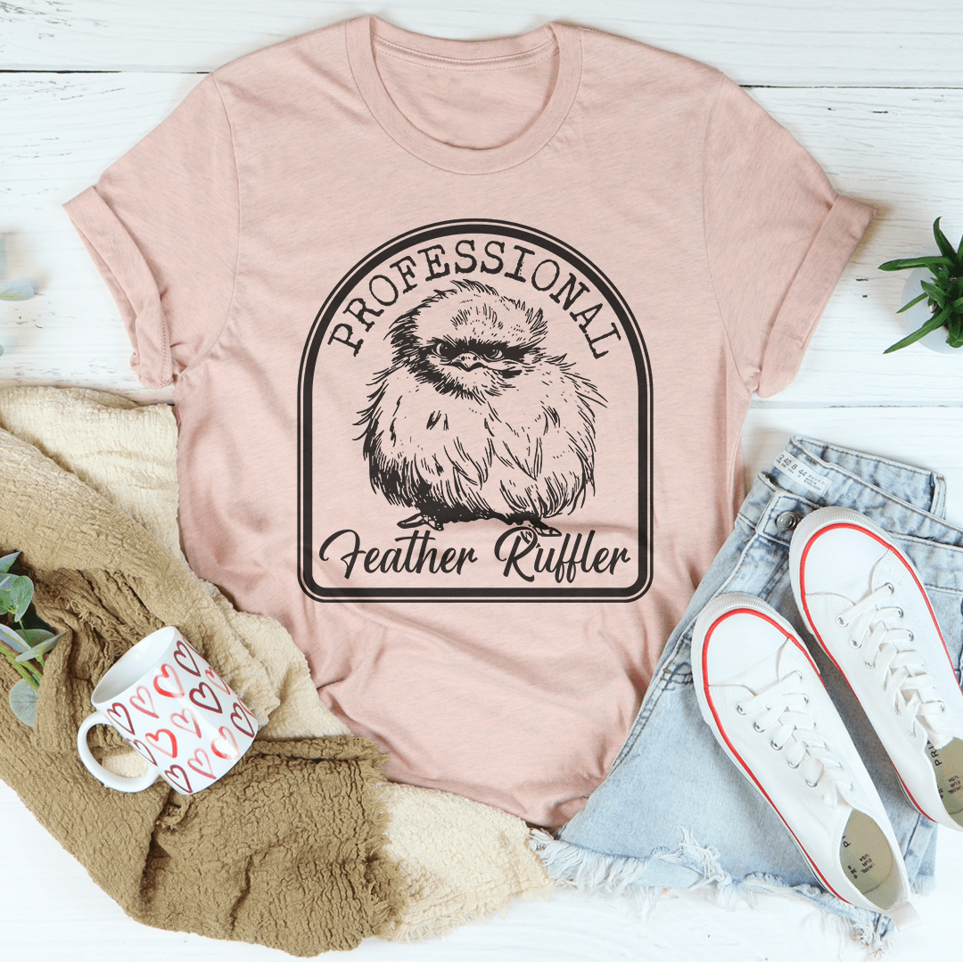 Professional Feather Ruffler Tee shopmerchmallow Professional Feather Ruffler Tee