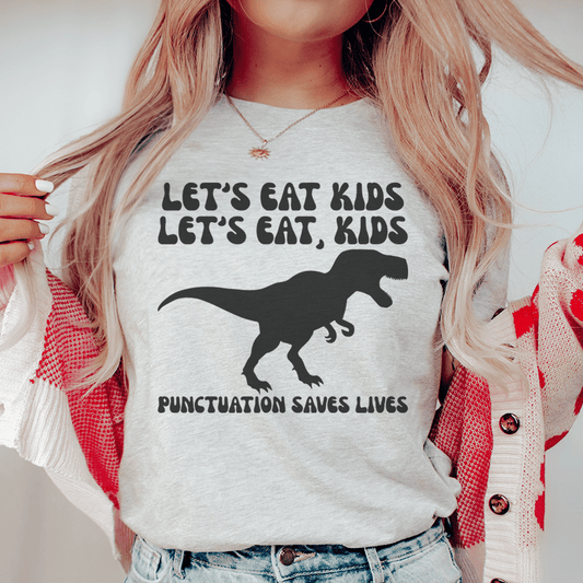 Punctuation Saves Lives Tee shopmerchmallow Punctuation Saves Lives Tee