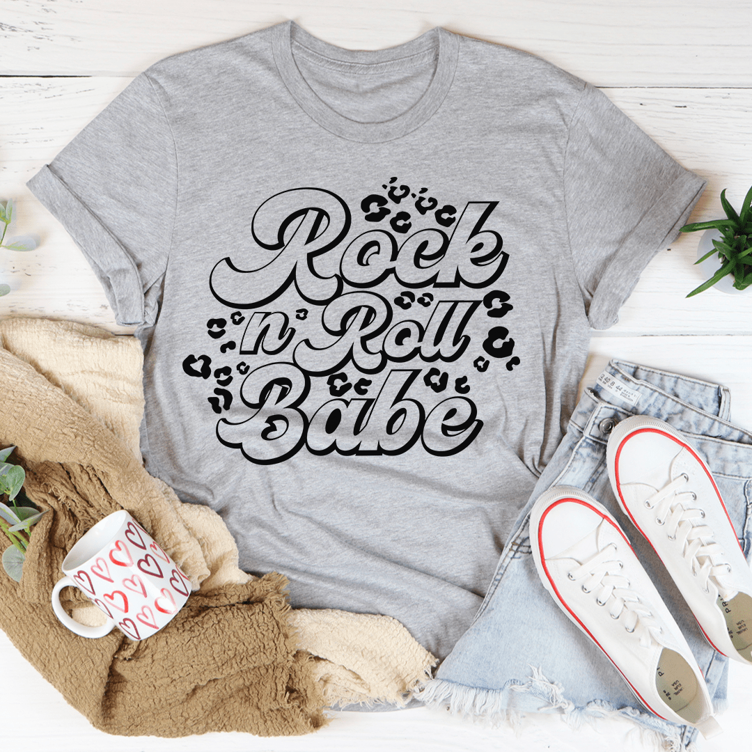 Rock 'N Roll Babe Tee shopmerchmallow Rock 'N Roll Babe Tee