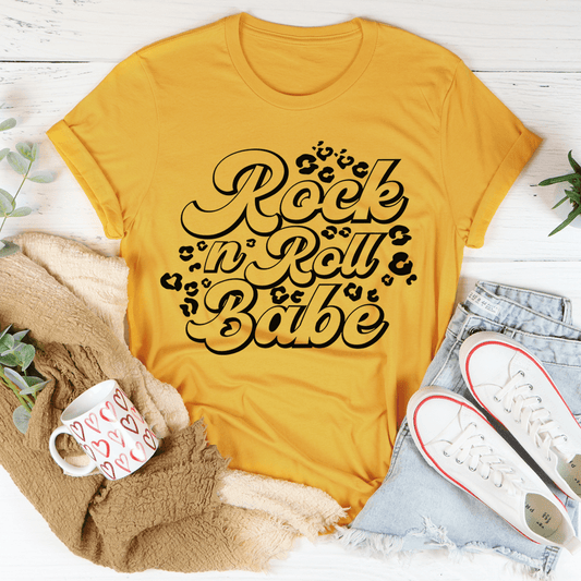 Rock 'N Roll Babe Tee shopmerchmallow Rock 'N Roll Babe Tee