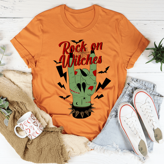 Rock On Witches Tee shopmerchmallow Rock On Witches Tee