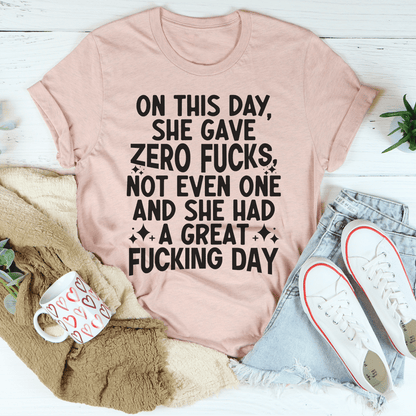 She Had A Great Day Tee shopmerchmallow She Had A Great Day Tee