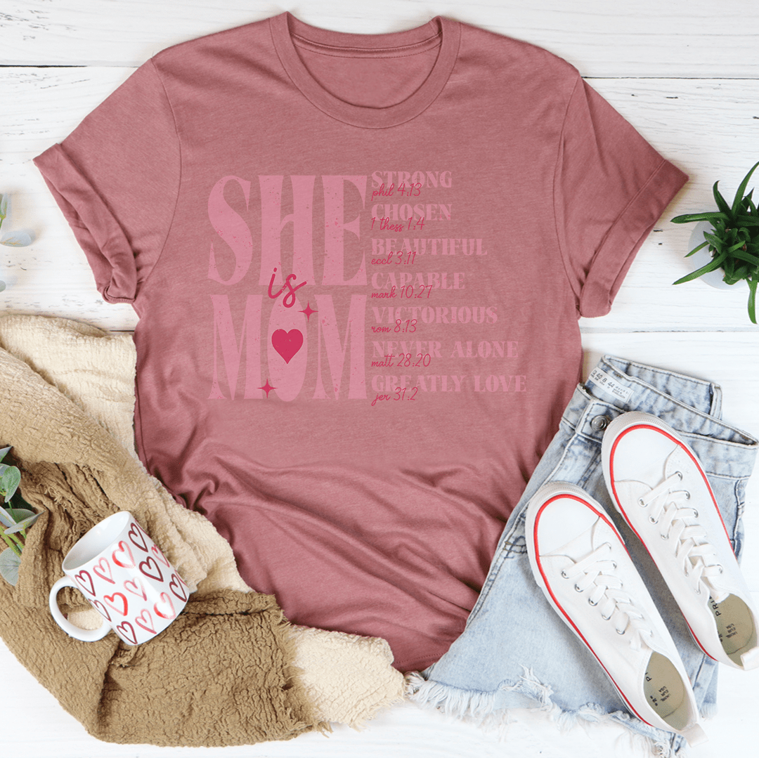 She Is Mom Tee