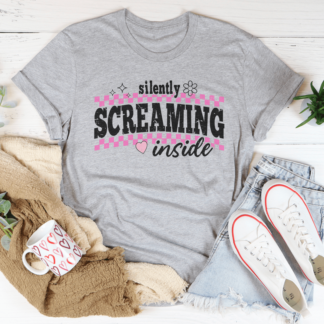 Silently Screaming Inside Tee