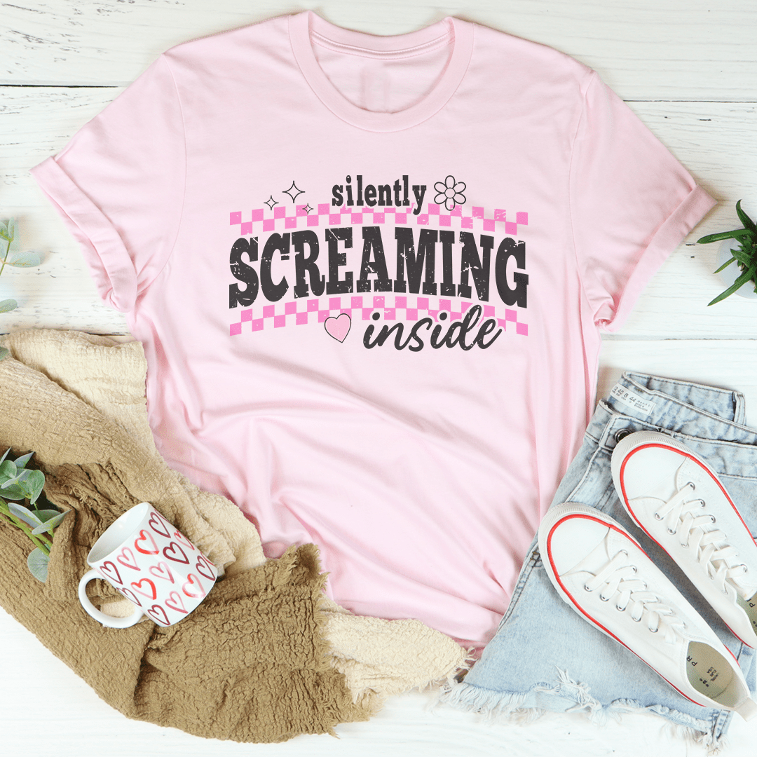 Silently Screaming Inside Tee