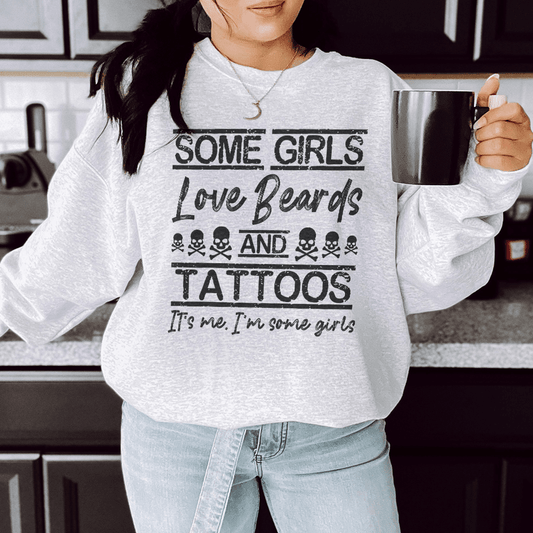Some Girls Love Beards & Tattoos shopmerchmallow Some Girls Love Beards & Tattoos
