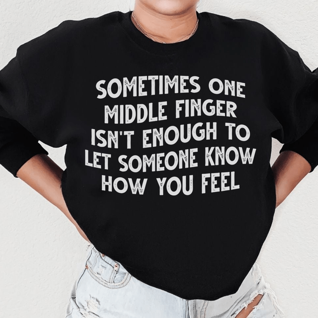 Sometimes One Middle Finger Is Not Enough shopmerchmallow Sometimes One Middle Finger Is Not Enough