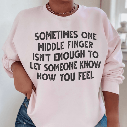 Sometimes One Middle Finger Is Not Enough shopmerchmallow Sometimes One Middle Finger Is Not Enough