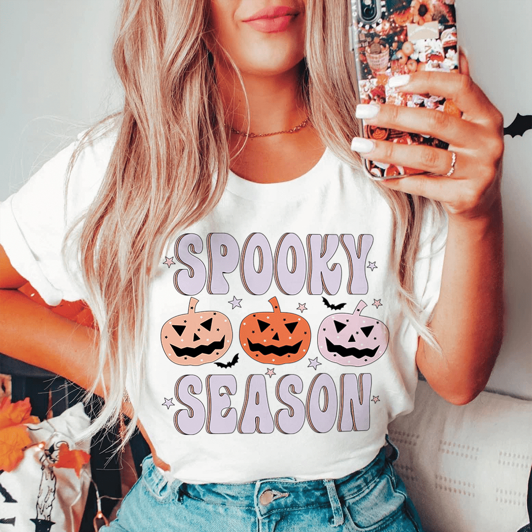 Spooky Season Pumpkins Tee shopmerchmallow Spooky Season Pumpkins Tee