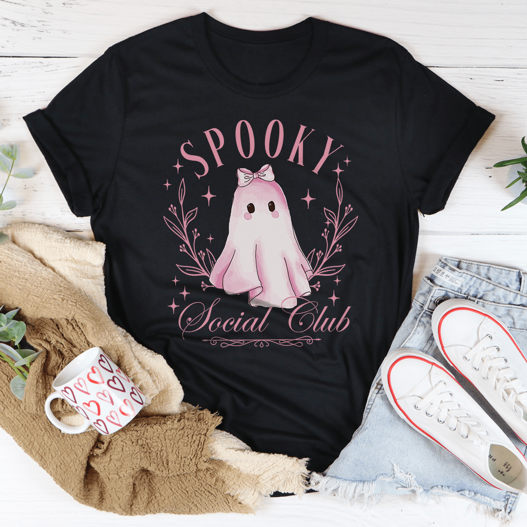 Spooky Social Club Tee shopmerchmallow Spooky Social Club Tee
