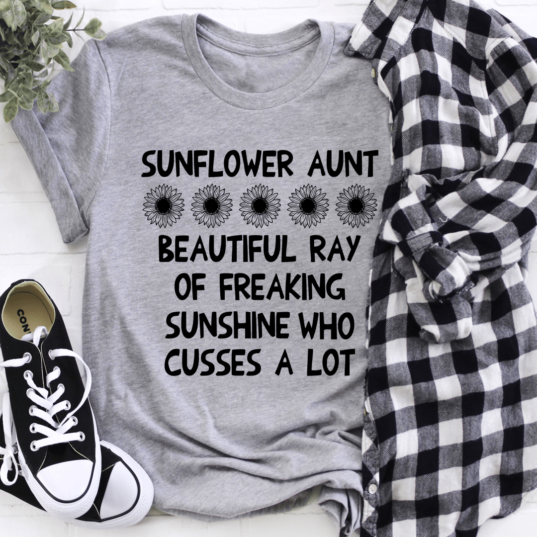 Sunflower Aunt Tee shopmerchmallow Sunflower Aunt Tee