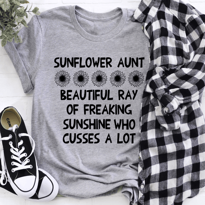 Sunflower Aunt Tee shopmerchmallow Sunflower Aunt Tee