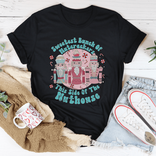 Sweetest Bunch Of Nutcrackers This Side Of The Nuthouse Tee shopmerchmallow Sweetest Bunch Of Nutcrackers This Side Of The Nuthouse Tee