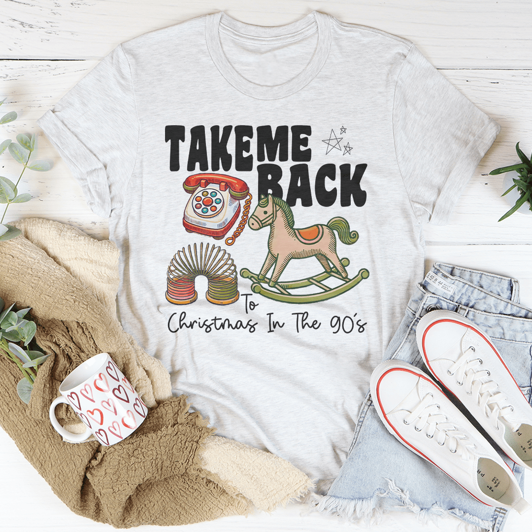 Take Me Back Christmas In The 90's Tee shopmerchmallow Take Me Back Christmas In The 90's Tee