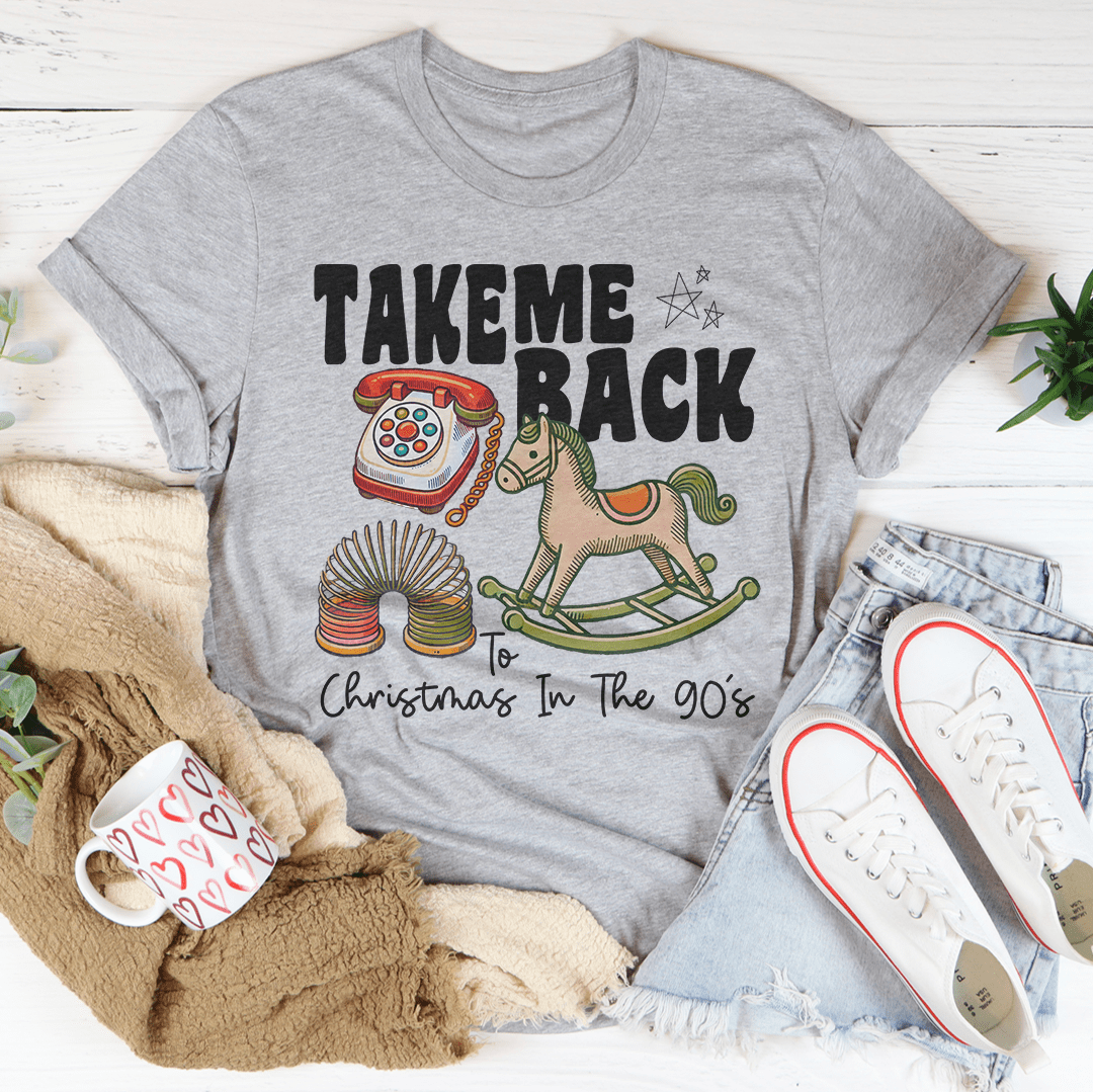 Take Me Back Christmas In The 90's Tee shopmerchmallow Take Me Back Christmas In The 90's Tee