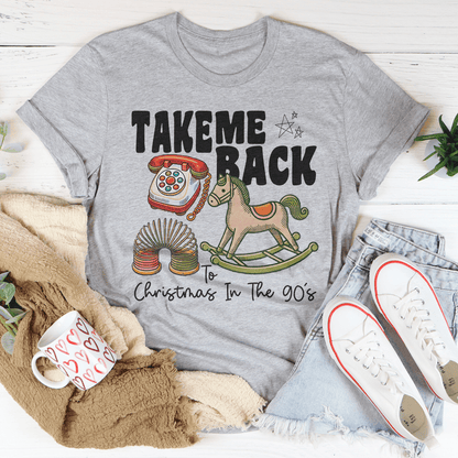 Take Me Back Christmas In The 90's Tee shopmerchmallow Take Me Back Christmas In The 90's Tee
