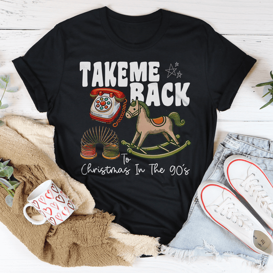 Take Me Back Christmas In The 90's Tee shopmerchmallow Take Me Back Christmas In The 90's Tee