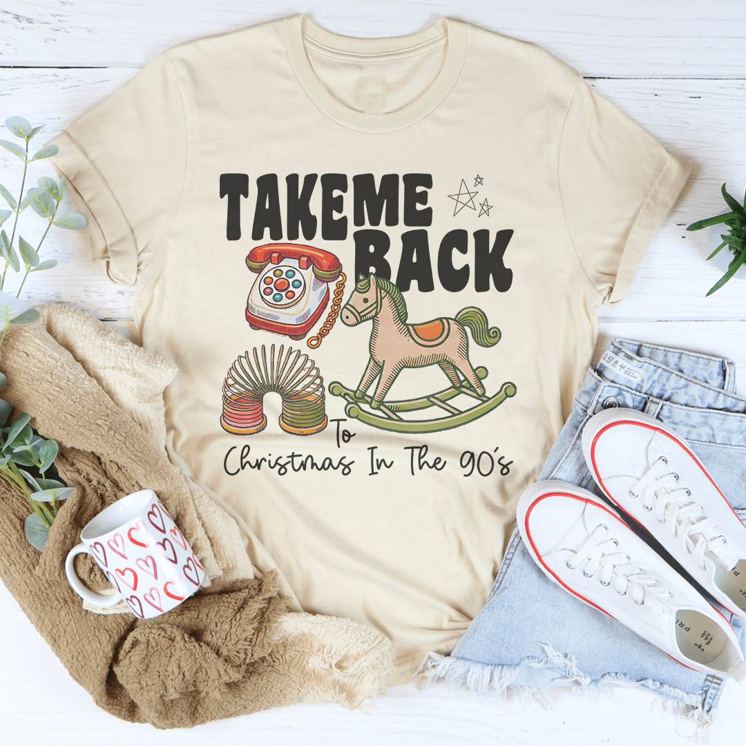 Take Me Back Christmas In The 90's Tee shopmerchmallow Take Me Back Christmas In The 90's Tee