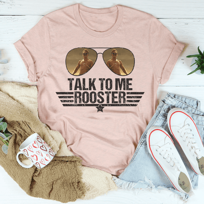 Talk To Me Rooster Tee shopmerchmallow Talk To Me Rooster Tee