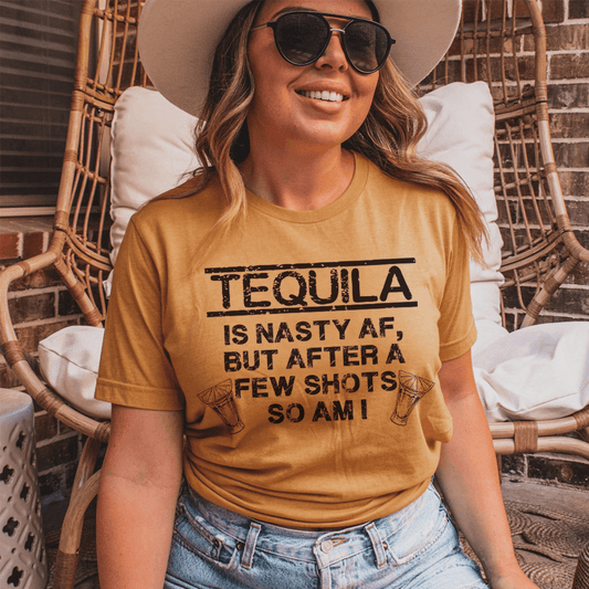 Tequila Is Nasty AF Tee shopmerchmallow Tequila Is Nasty AF Tee