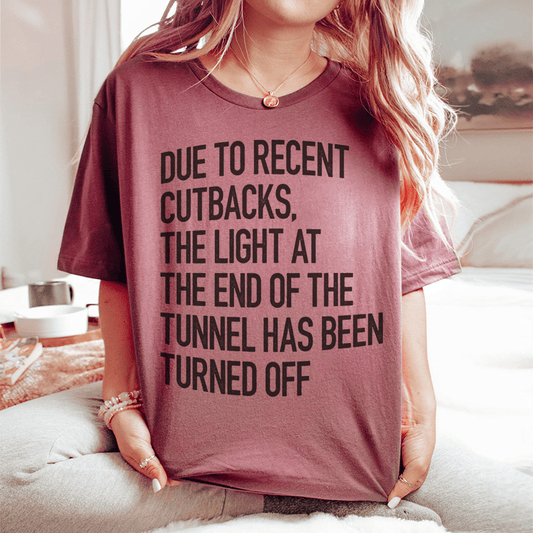 The Light At The End Of The Tunnel Tee shopmerchmallow The Light At The End Of The Tunnel Tee