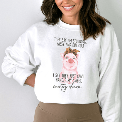 They Say I'm Stubborn Sassy & Difficult shopmerchmallow They Say I'm Stubborn Sassy & Difficult