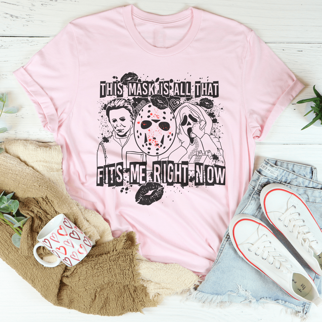 This Mask Is All That Fits Me Right Now Halloween Tee shopmerchmallow This Mask Is All That Fits Me Right Now Halloween Tee