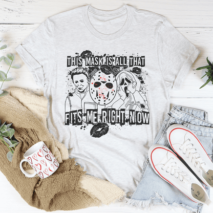 This Mask Is All That Fits Me Right Now Halloween Tee shopmerchmallow This Mask Is All That Fits Me Right Now Halloween Tee