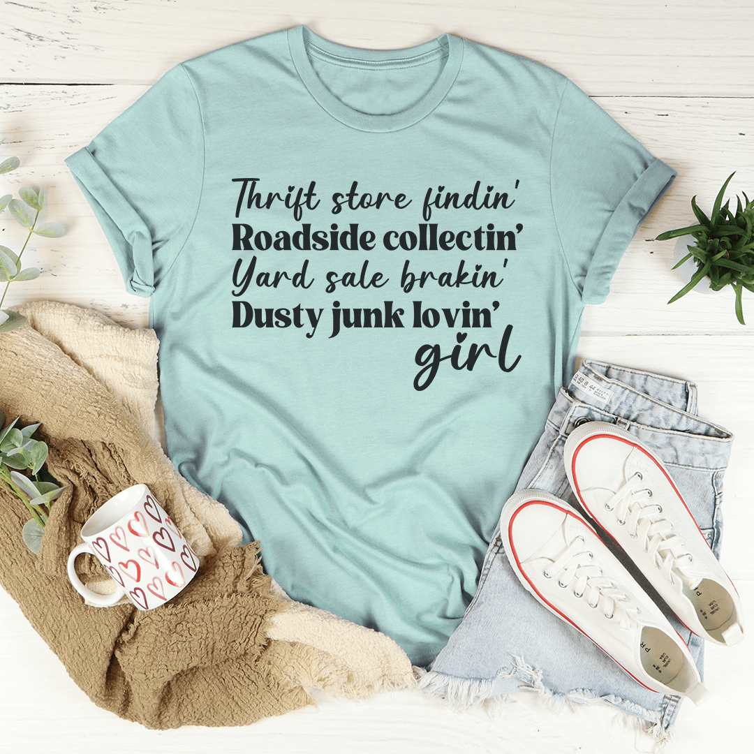 Thrift Store Girl Tee shopmerchmallow Thrift Store Girl Tee