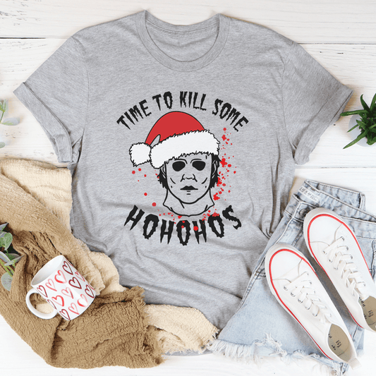 Time To Kill Some Ho Ho Hos Tee shopmerchmallow Time To Kill Some Ho Ho Hos Tee