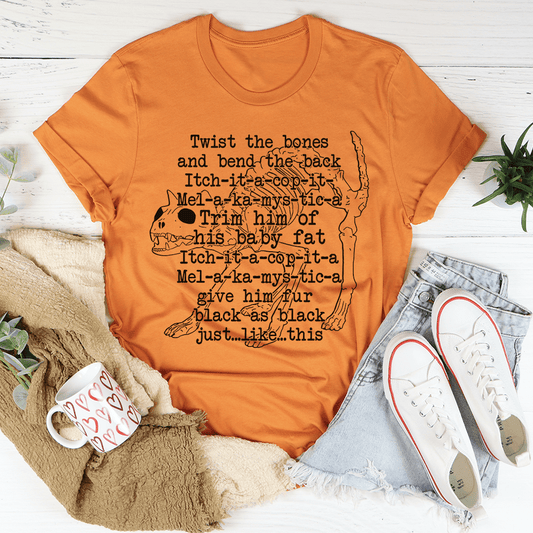 Twist The Bones And Bend The Back Tee shopmerchmallow Twist The Bones And Bend The Back Tee