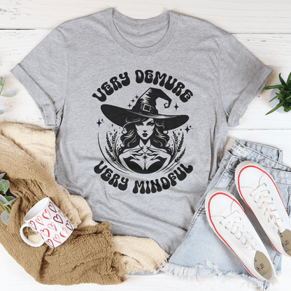 Very Demure Very Mindful Tee shopmerchmallow Very Demure Very Mindful Tee