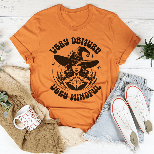 Very Demure Very Mindful Tee shopmerchmallow Very Demure Very Mindful Tee