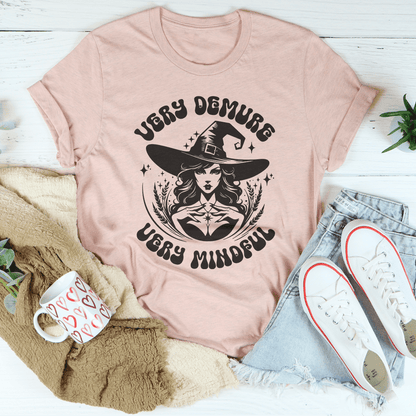 Very Demure Very Mindful Tee shopmerchmallow Very Demure Very Mindful Tee