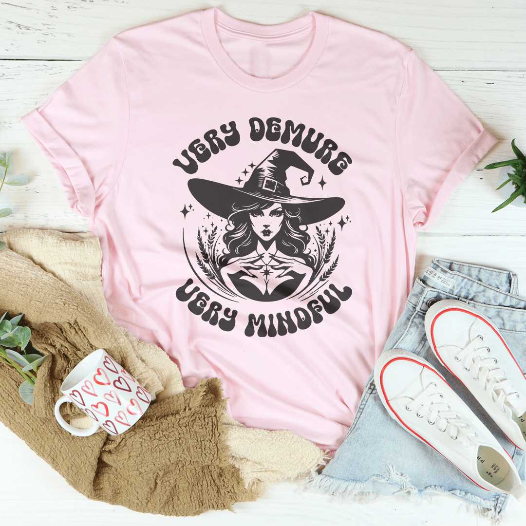 Very Demure Very Mindful Tee shopmerchmallow Very Demure Very Mindful Tee
