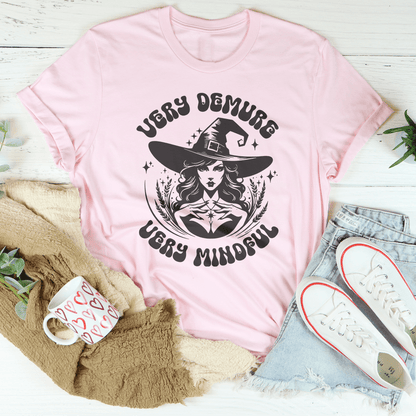 Very Demure Very Mindful Tee shopmerchmallow Very Demure Very Mindful Tee