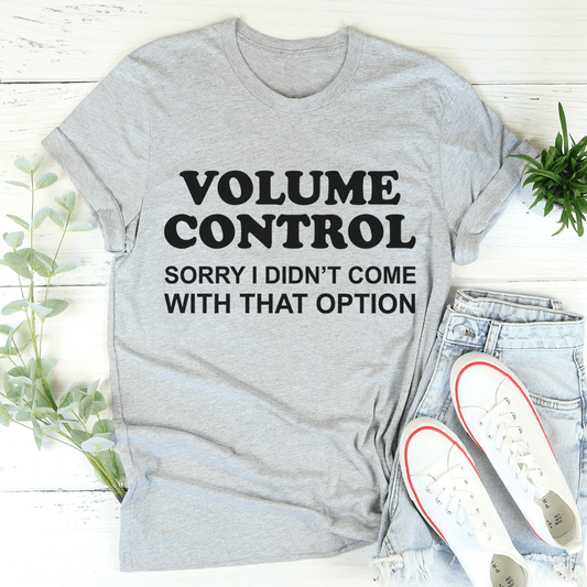 Volume Control Tee shopmerchmallow Volume Control Tee