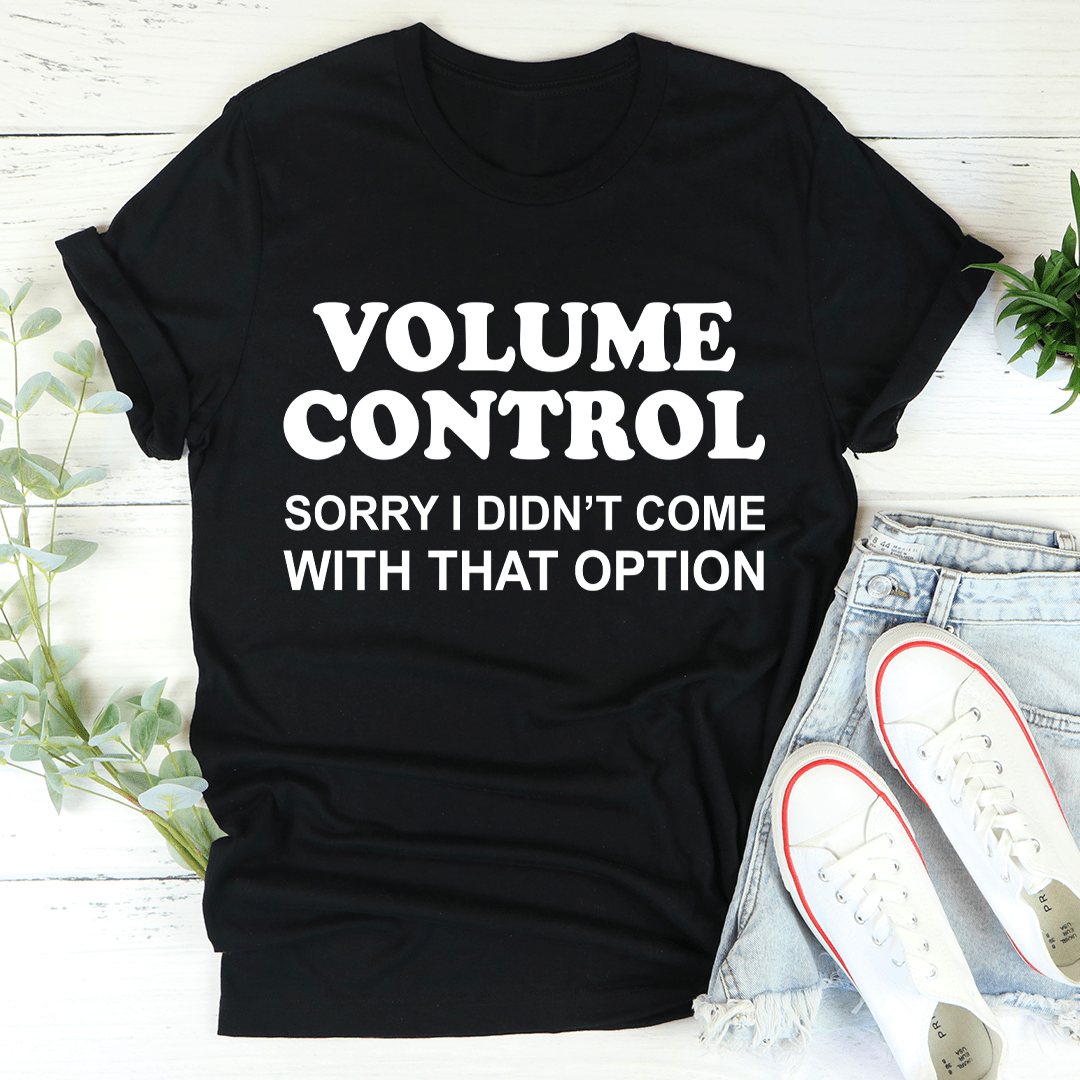 Volume Control Tee shopmerchmallow Volume Control Tee