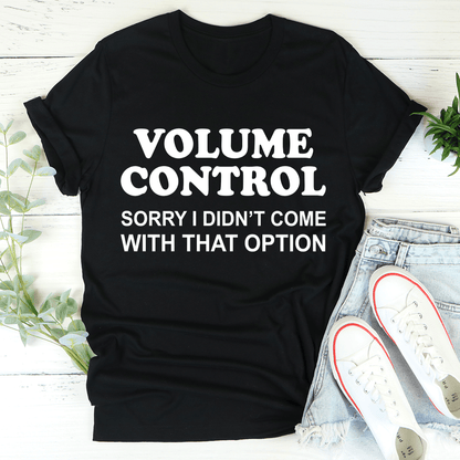 Volume Control Tee shopmerchmallow Volume Control Tee