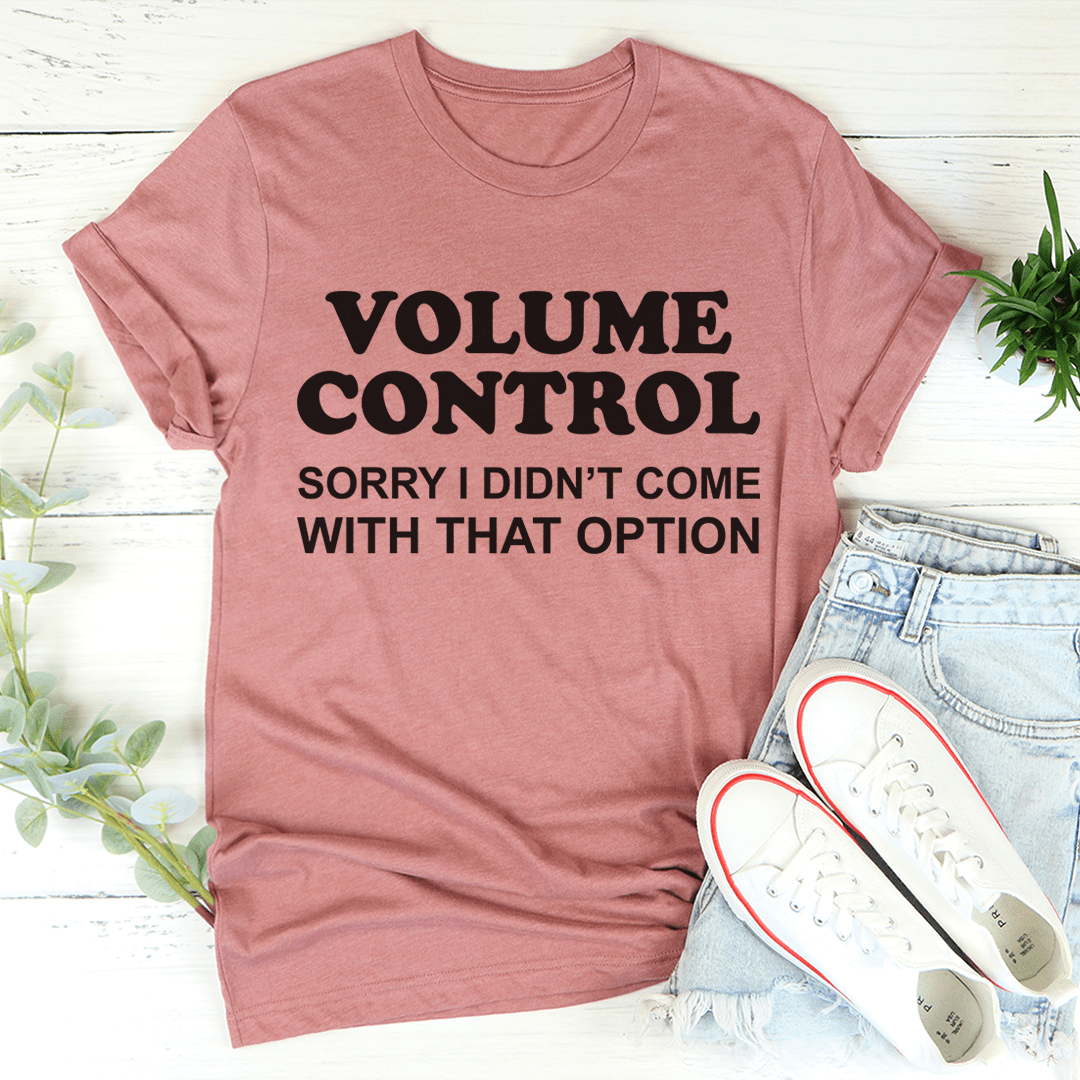 Volume Control Tee shopmerchmallow Volume Control Tee