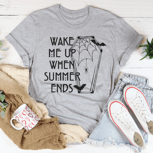 Wake Me Up When Summer Ends Tee shopmerchmallow Wake Me Up When Summer Ends Tee