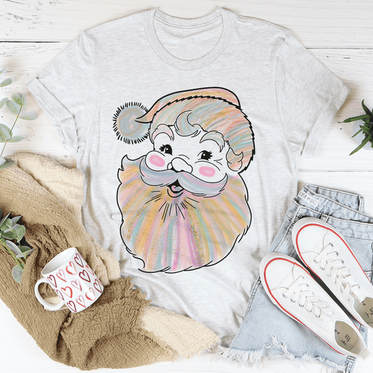 Watercolor Santa Tee shopmerchmallow Watercolor Santa Tee