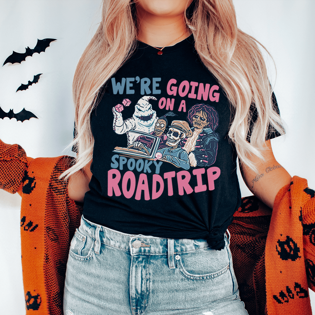 We're Going On A Spooky Trip Tee shopmerchmallow We're Going On A Spooky Trip Tee