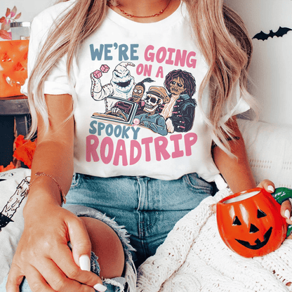 We're Going On A Spooky Trip Tee shopmerchmallow We're Going On A Spooky Trip Tee