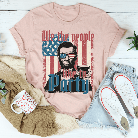 We The People Like To Party Tee shopmerchmallow We The People Like To Party Tee