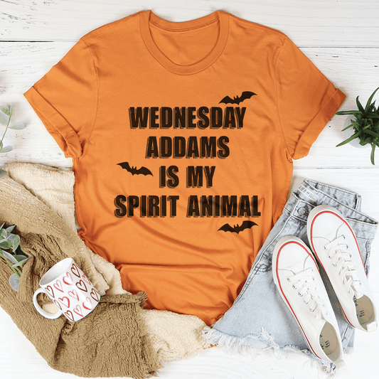 Wednesday Addams Is My Spirit Animal Tee shopmerchmallow Wednesday Addams Is My Spirit Animal Tee