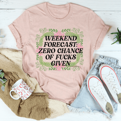 Weekend Forecast Zero Chance Tee shopmerchmallow Weekend Forecast Zero Chance Tee