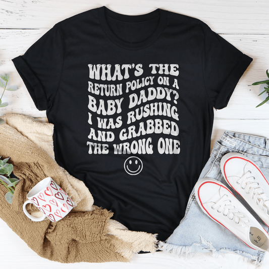 What's The Return Policy On A Baby Daddy Tee shopmerchmallow What's The Return Policy On A Baby Daddy Tee