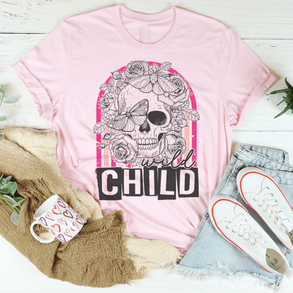 Wild Child Skull Tee shopmerchmallow Wild Child Skull Tee