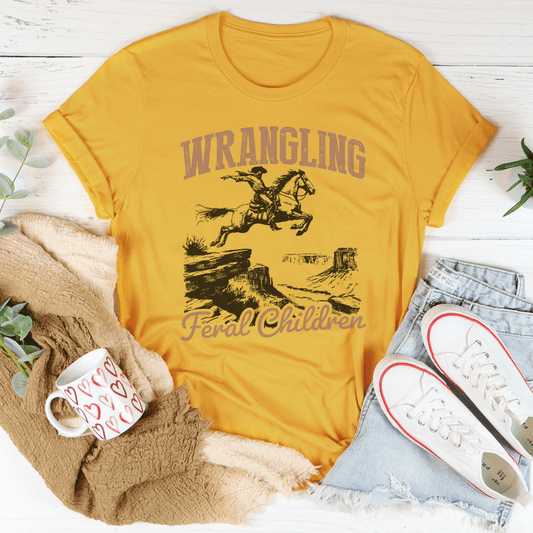 Wrangling Feral Children Tee shopmerchmallow Wrangling Feral Children Tee